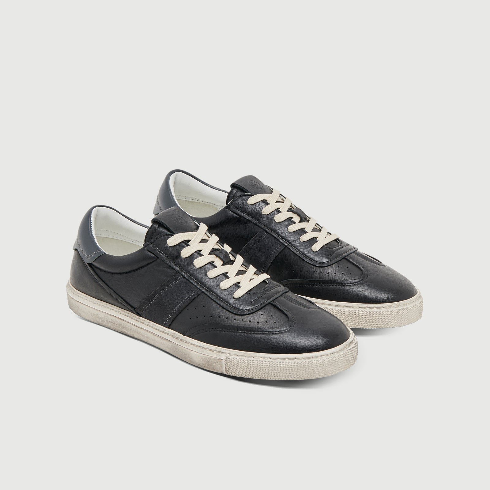 The Charlie Distressed – Black Grey