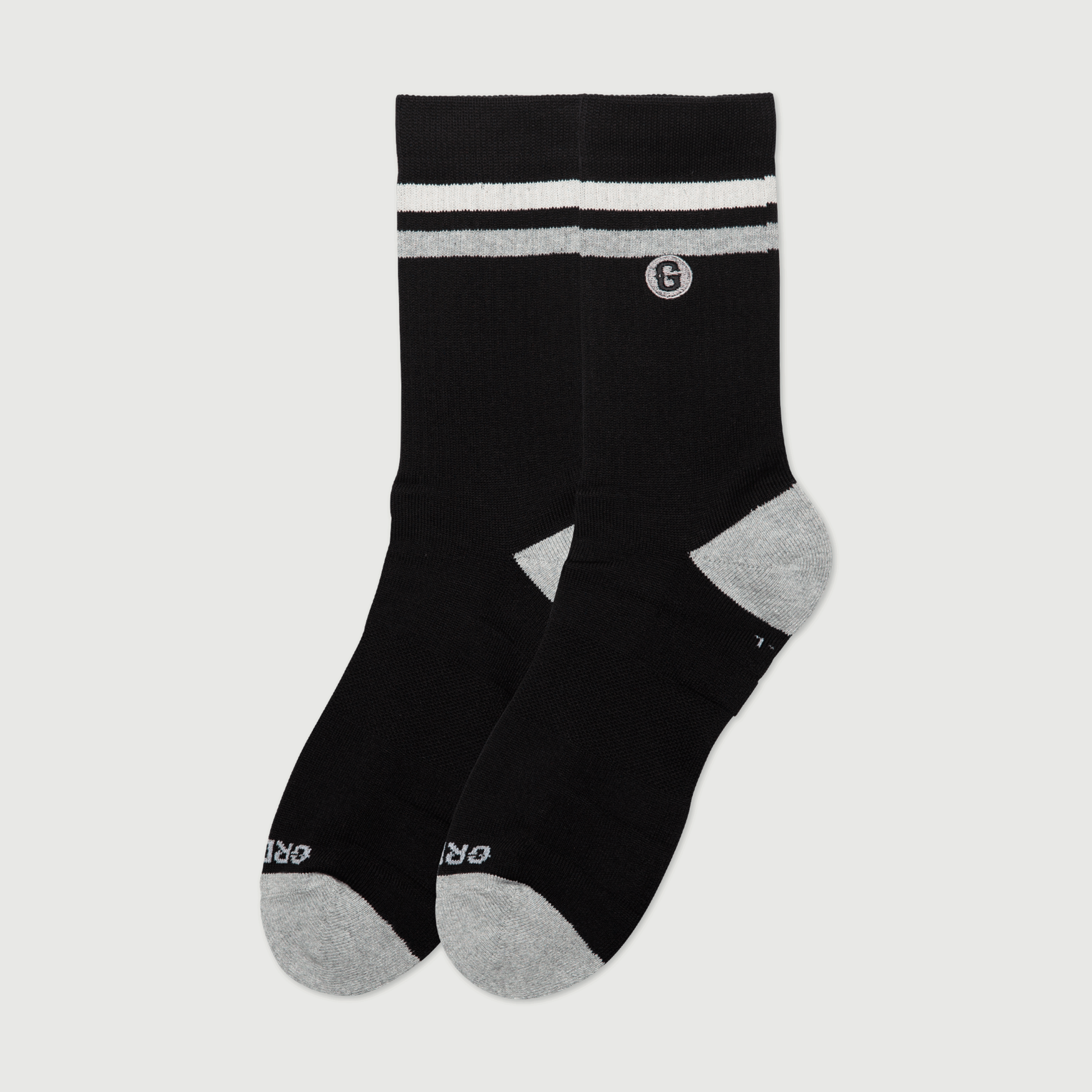 The Varsity Crew Sock – Nero